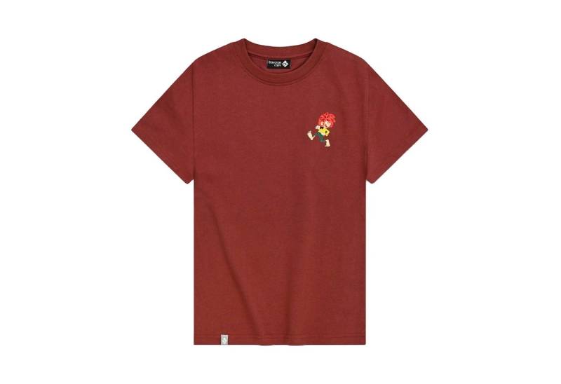 Bavarian Caps T-Shirt Bavarian Caps Kinder TShirt Pumuckl Grantig by nature v2 dunkelrot 3-4 (T-Shirt) von Bavarian Caps