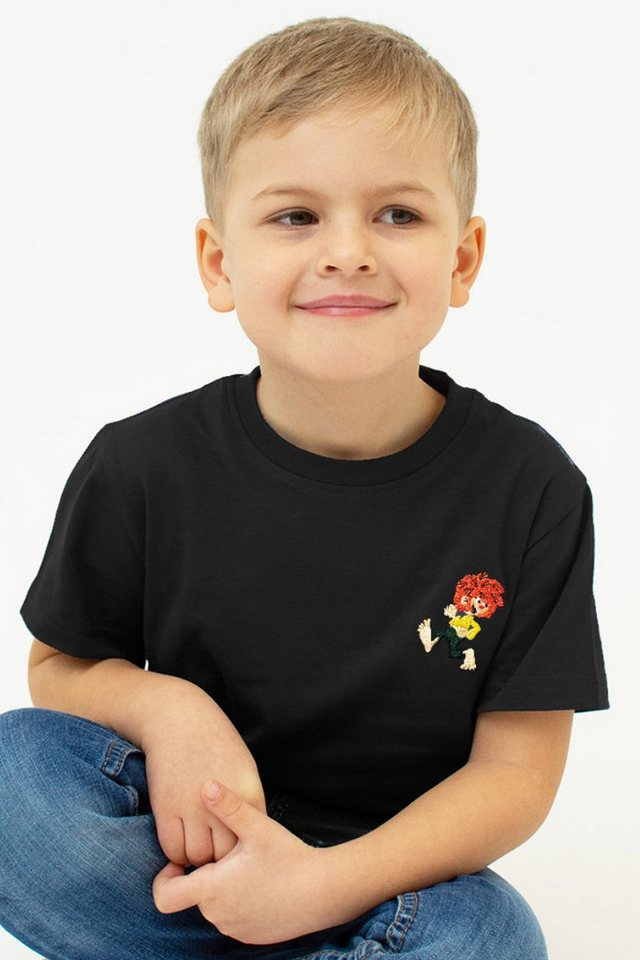 Bavarian Caps Trachtenbluse Shirt Kind Unisex - PUMUCKL GRANTIG II - schwarz von Bavarian Caps