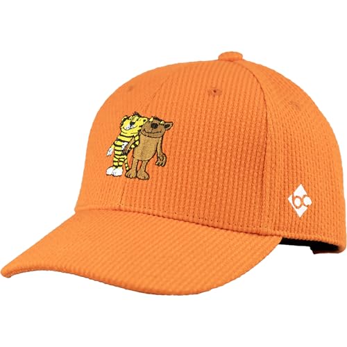 Bavarian Caps Unisex Janosch: Tiger&Bär Curved Cap, orange, ONE Size von Bavarian Caps