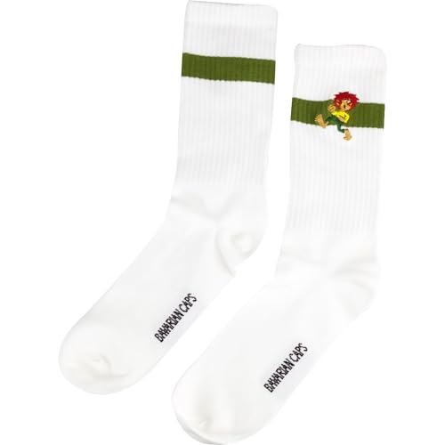 Bavarian Caps Unisex Pumuckl Socken, Weiß, 36 von Bavarian Caps