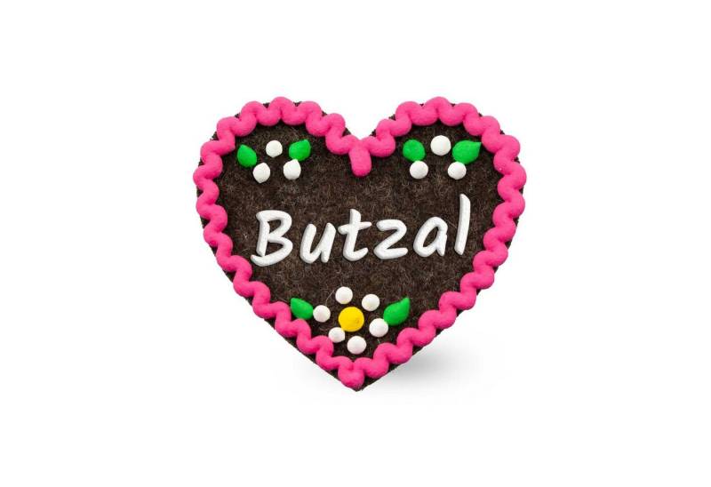 Bavariashop Brosche Filzherz-Anstecker "Butzal" von Bavariashop