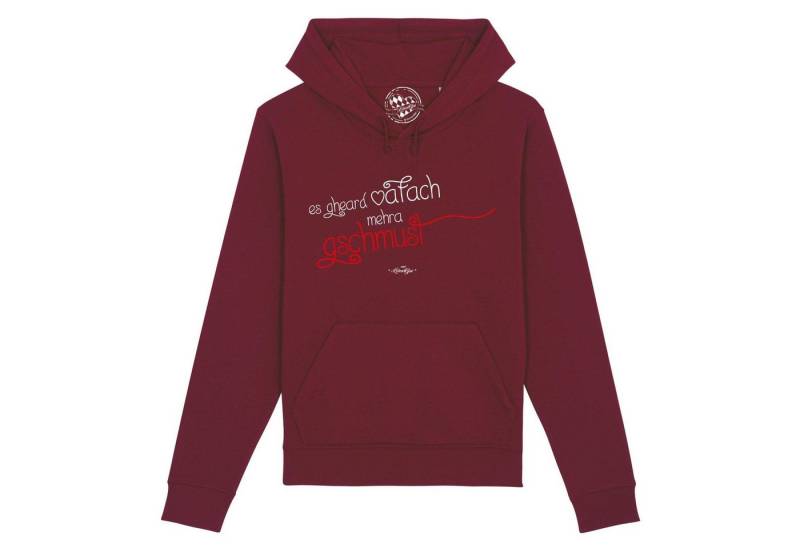 Bavariashop Hoodie Damen Hoodie "Gschmust" von Bavariashop