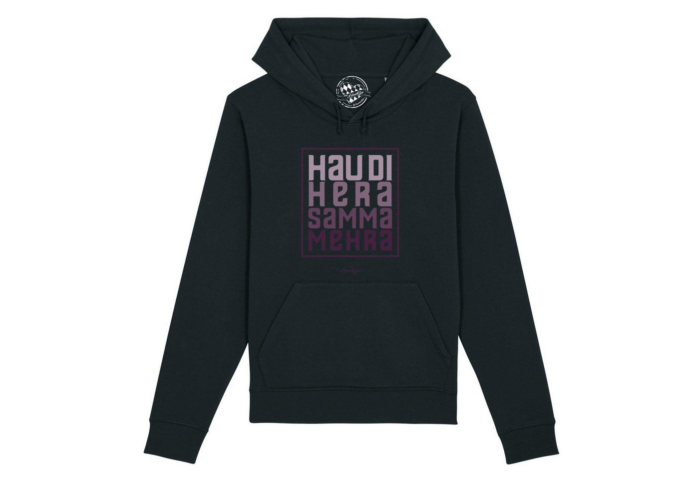 Bavariashop Hoodie Damen Hoodie "Hau di hera" Bavariashop Hoodie Damen Hoodie "Hau di hera" von Bavariashop