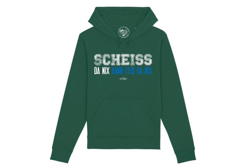 Bavariashop Hoodie Damen Hoodie "Scheiß da nix" von Bavariashop