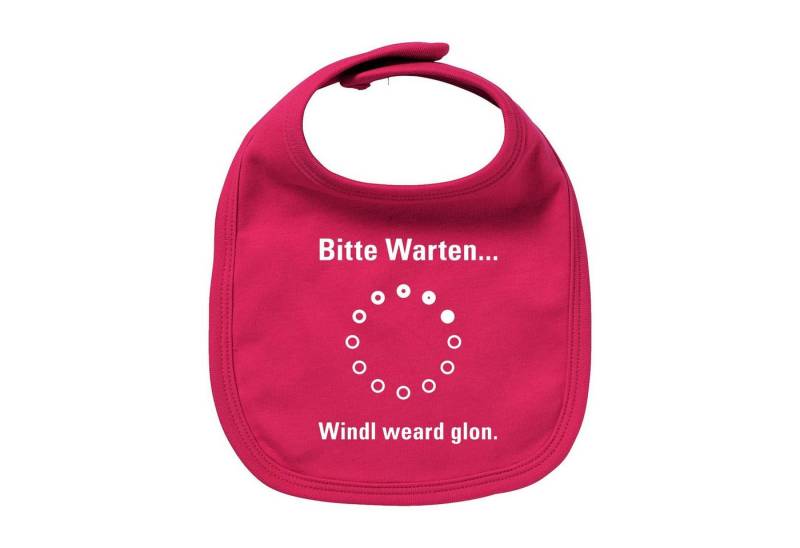 Bavariashop Lätzchen Lätzchen "Bitte wartn..." von Bavariashop