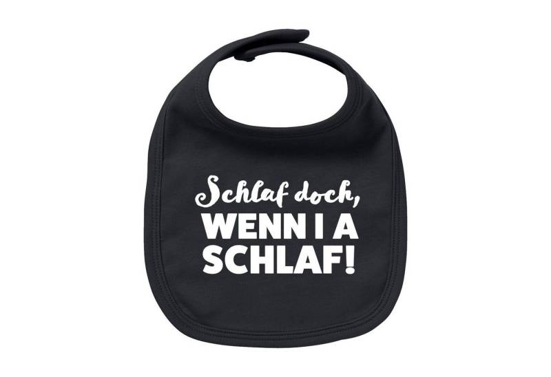 Bavariashop Lätzchen Lätzchen "Schlaf, wenn i a schlaf!" von Bavariashop