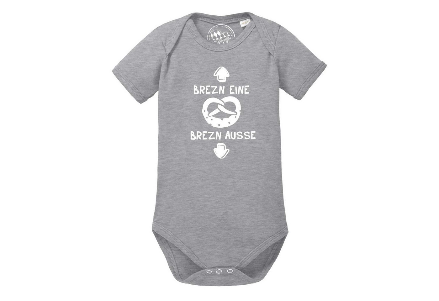 Bavariashop Shirtbody Baby Body "Brezn" Bavariashop Shirtbody Baby Body "Brezn" von Bavariashop