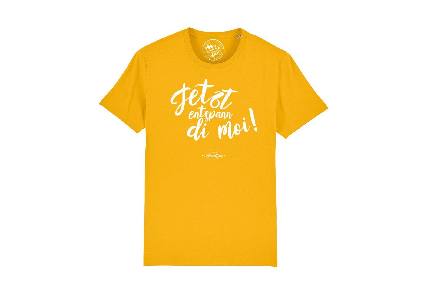 Bavariashop T-Shirt Herren T-Shirt "Entspann di moi..." Bavariashop T-Shirt Herren T-Shirt "Entspann di moi..." von Bavariashop