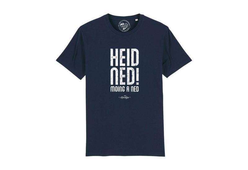 Bavariashop T-Shirt Herren T-Shirt "Heid ned moing a ned" von Bavariashop