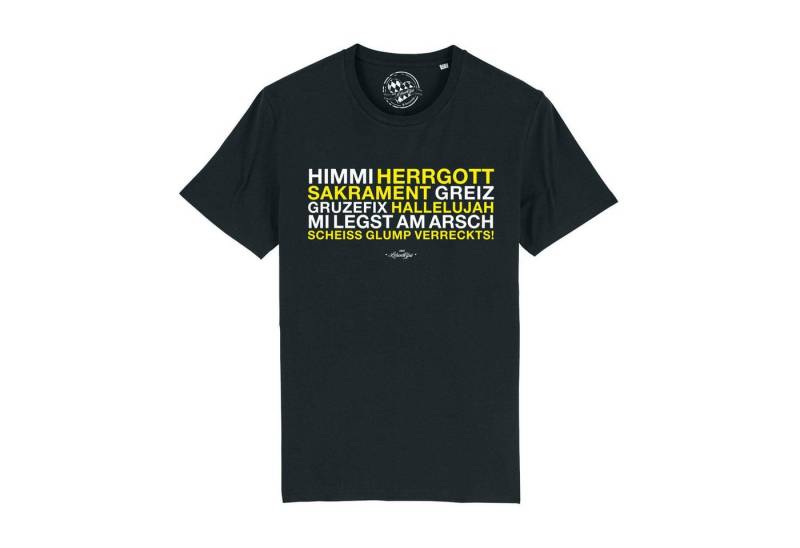 Bavariashop T-Shirt Herren T-Shirt "Himmi Herrgott" Bavariashop T-Shirt Herren T-Shirt "Himmi Herrgott" von Bavariashop