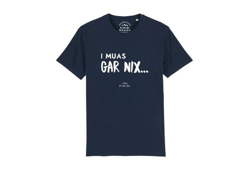 Bavariashop T-Shirt Herren T-Shirt "I muas gar nix…" von Bavariashop