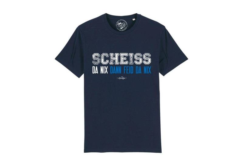 Bavariashop T-Shirt Herren T-Shirt "Scheiß da nix" von Bavariashop