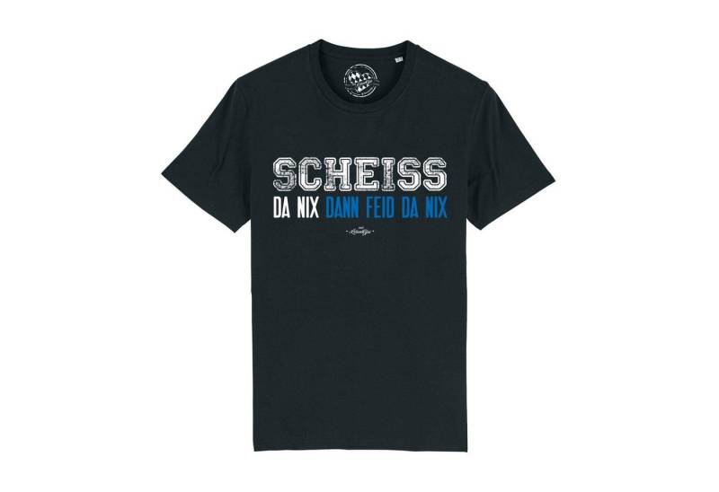 Bavariashop T-Shirt Herren T-Shirt "Scheiß da nix" von Bavariashop