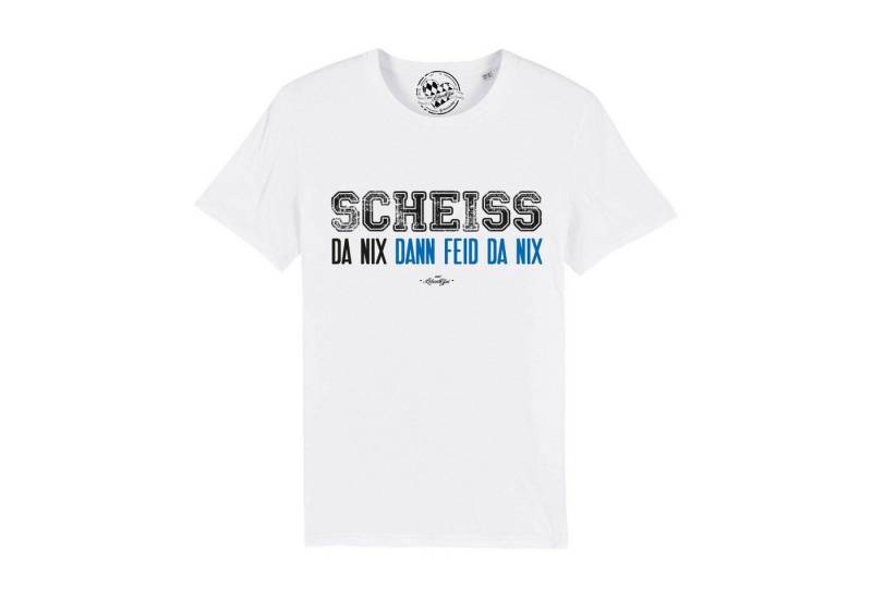 Bavariashop T-Shirt Herren T-Shirt "Scheiß da nix" von Bavariashop