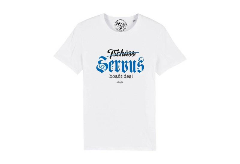 Bavariashop T-Shirt Herren T-Shirt "Servus hoaßt des!" von Bavariashop