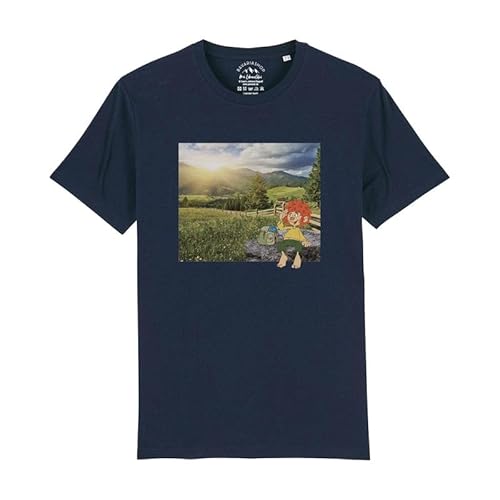 PUMUCKL Herren T-Shirt Berg-Kobold - L - dunkelblau von Bavariashop