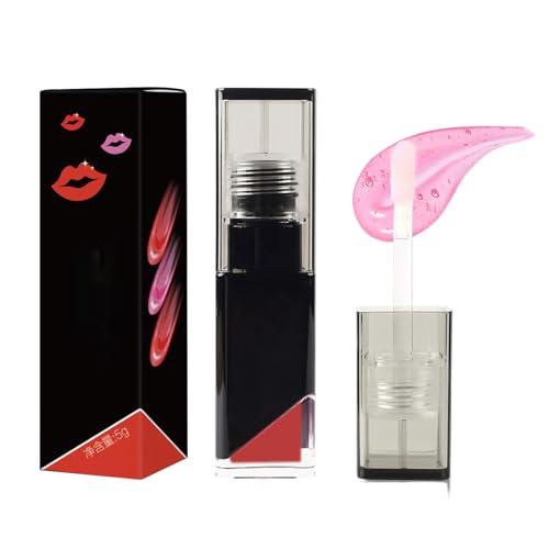 Bavokon Getönter Lipgloss,Farbiger Lipgloss | Makeup Lipgloss Lip Plumping Gloss - Glänzender Lipgloss, Lip Plumper Gloss, Lip Stain, nährende Lippenfarbe, langanhaltendes natürliches Lippen-Make-up von Bavokon