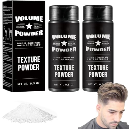 Texturpuder für Männer,Volumen Puder Haare,2PCS Haar Puder Men Styling,Based Texture Powder,Volumen Sytling Puder mit Mattem Effekt,Einfach Aufzutragen für Dünner Werdendes und Feines Haar Texturpuder für Männer,Volumen Puder Haare,2PCS Haar Puder Men Styling,Based Texture Powder,Volumen Sytling Puder mit Mattem Effekt,Einfach Aufzutragen für Dünner Werdendes und Feines Haar von Bavooty