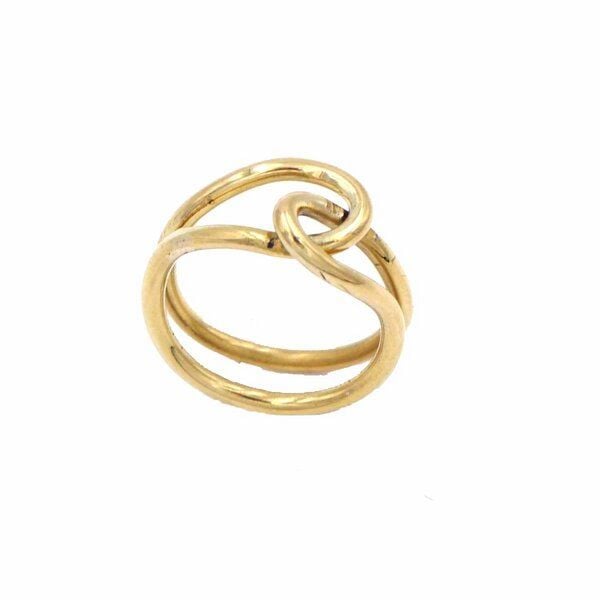 Bawa Hope Messing Ring "Node" Bawa Hope Messing Ring "Node" von Bawa Hope