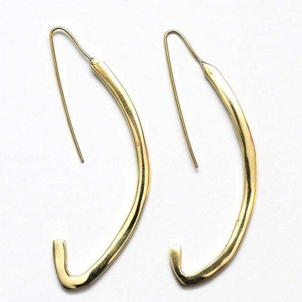 Bawa Hope Messingohrring "Cee" von Bawa Hope