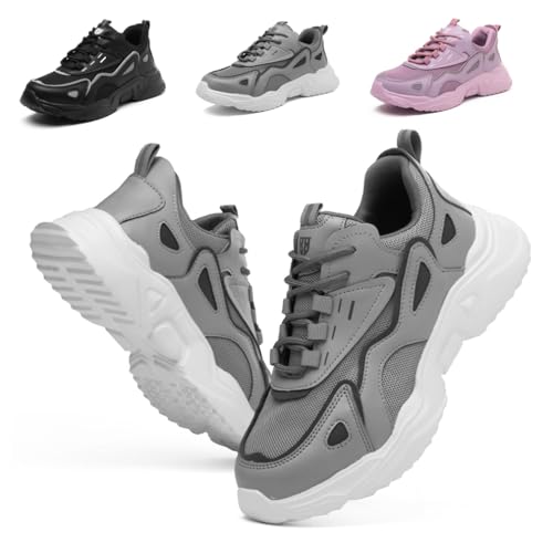 Bawalon Sicherheitsschuhe Damen Leicht Arbeitsschuhe Atmungsaktiv Sportlich Stahlkappenschuhe rutschfest Schutzschuhe Sneaker Schwarz 41 Bawalon Sicherheitsschuhe Damen Leicht Arbeitsschuhe Atmungsaktiv Sportlich Stahlkappenschuhe rutschfest Schutzschuhe Sneaker Schwarz 41 von Bawalon