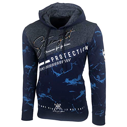 Baxboy Herren Pullover Hoodie Sweatjacke Longsleeve Sweatshirt Jacke Langarm Kapuzenpullover Hoody Sweater 2628, Farbe:Marine, Größe:L Baxboy Herren Pullover Hoodie Sweatjacke Longsleeve Sweatshirt Jacke Langarm Kapuzenpullover Hoody Sweater 2628, Farbe:Marine, Größe:L von Baxboy