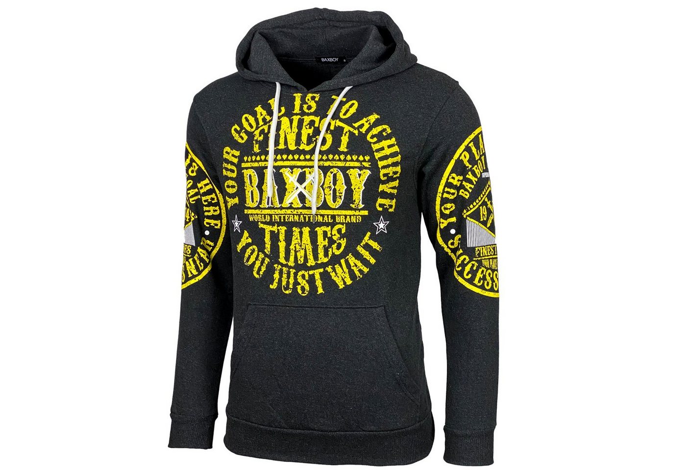 Baxboy Hoodie Baxboy Herren Pullover Hoodie Sweatshirt Kapuzenpullover Hoody B-950 von Baxboy