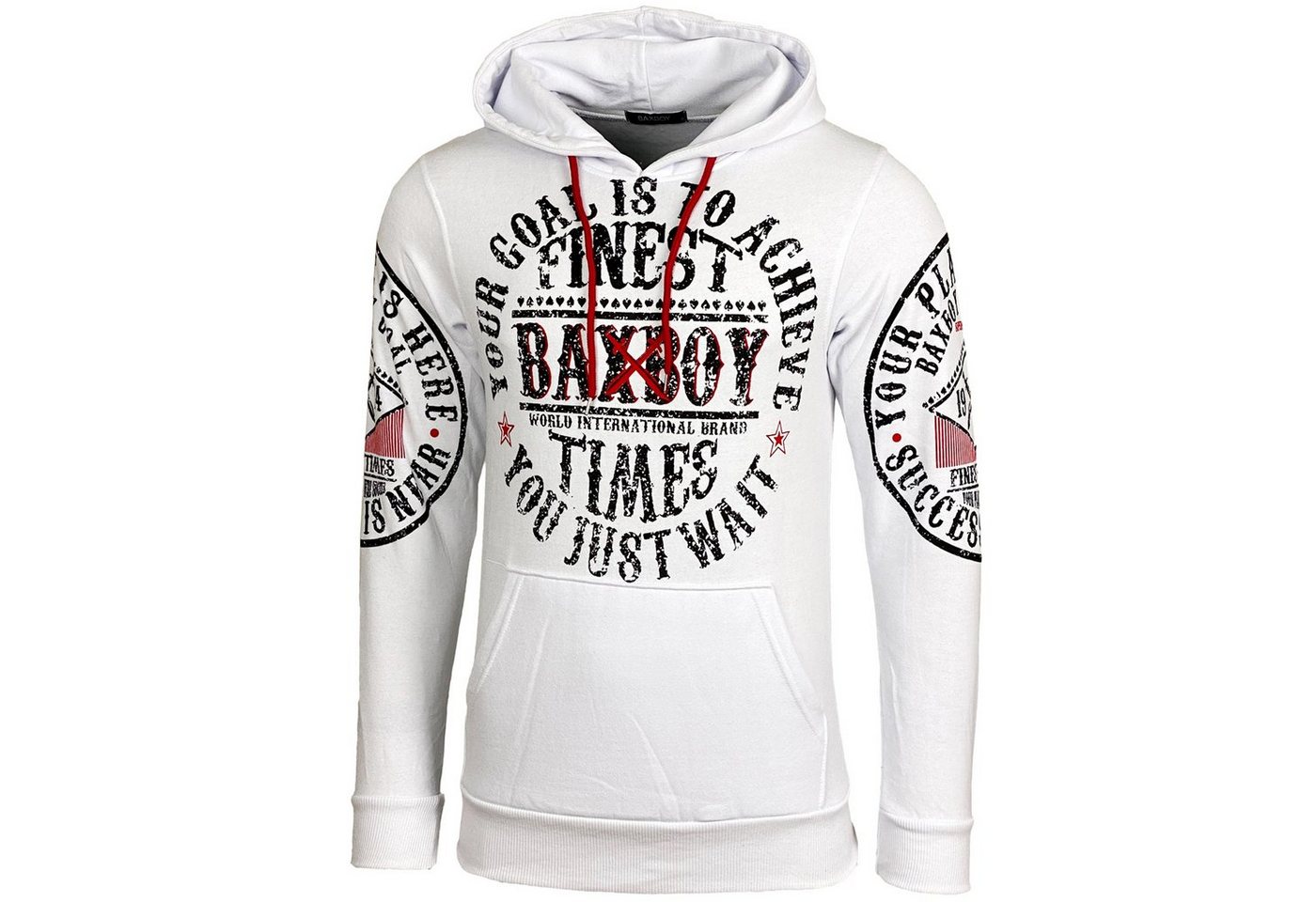 Baxboy Hoodie Baxboy Herren Pullover Hoodie Sweatshirt Kapuzenpullover Hoody B-950 von Baxboy