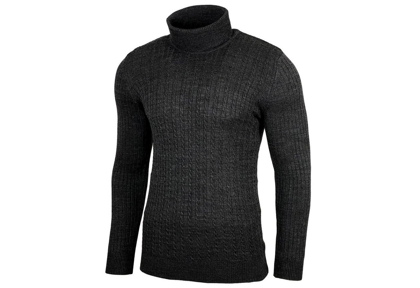 Baxboy Strickpullover BAXBOY Herren Feinstrick Rollkragen Pullover BB-1732 von Baxboy