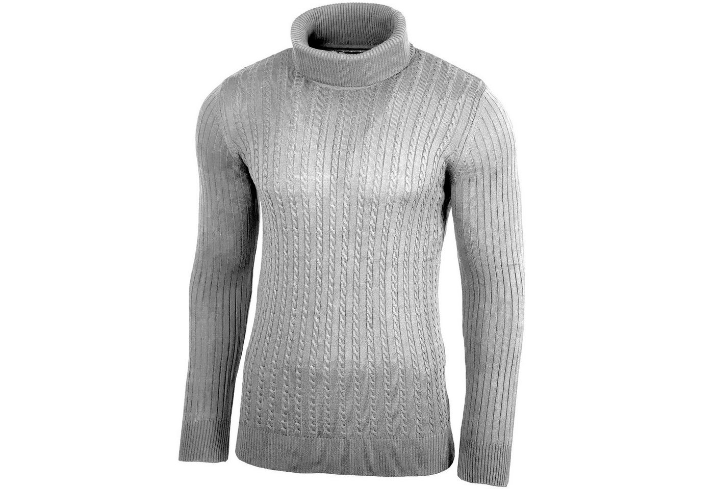 Baxboy Strickpullover BAXBOY Herren Feinstrick Rollkragen Pullover BB-1732 von Baxboy