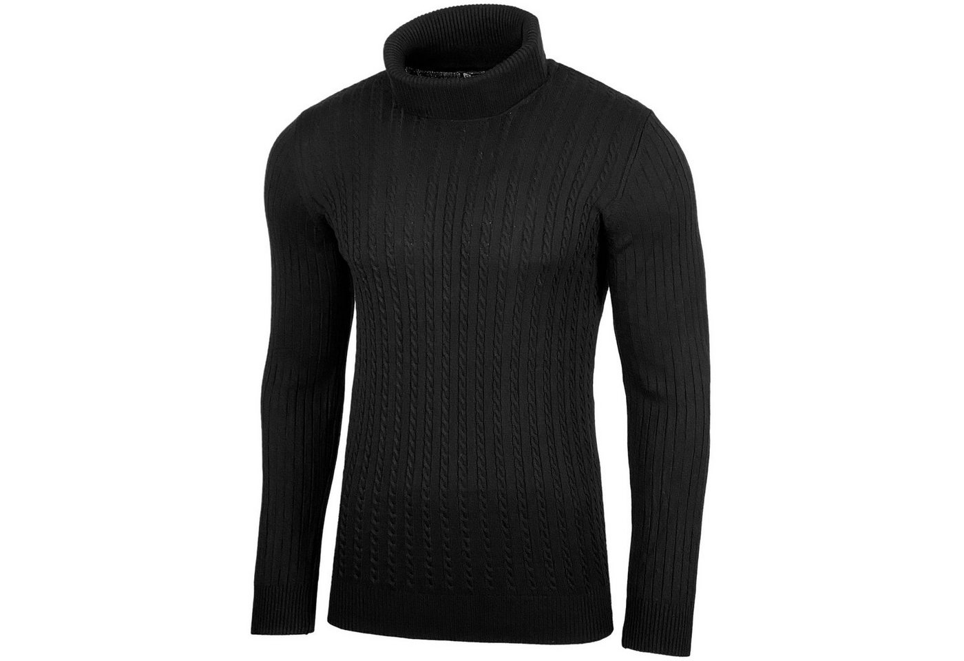 Baxboy Strickpullover BAXBOY Herren Feinstrick Rollkragen Pullover BB-1732 von Baxboy