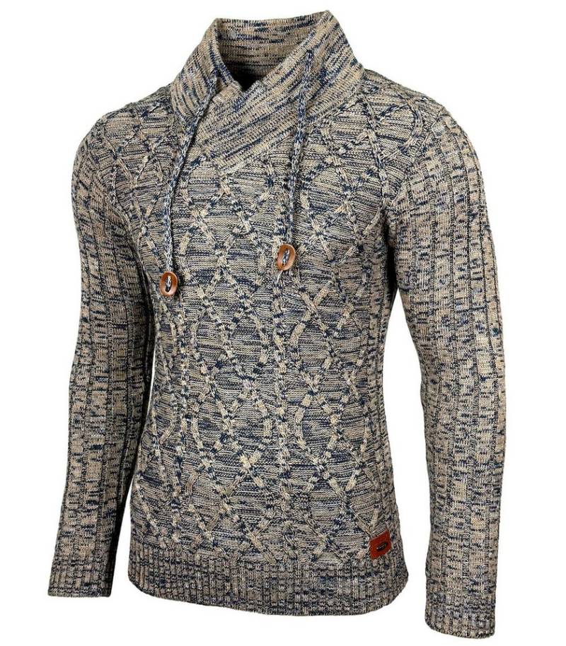 Baxboy Strickpullover Baxboy Herren Meliert Pullover Stehkragen Winter-Freizeit Pulli B-292 Baxboy Strickpullover Baxboy Herren Meliert Pullover Stehkragen Winter-Freizeit Pulli B-292 von Baxboy