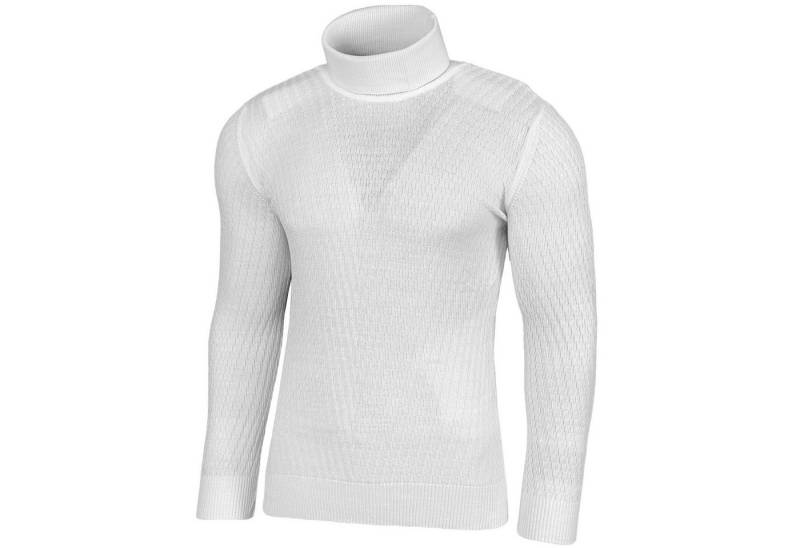 Baxboy Strickpullover Baxboy Herren Slim fit Freizeit Feinstrick Rollkragenpullover B-1640 von Baxboy