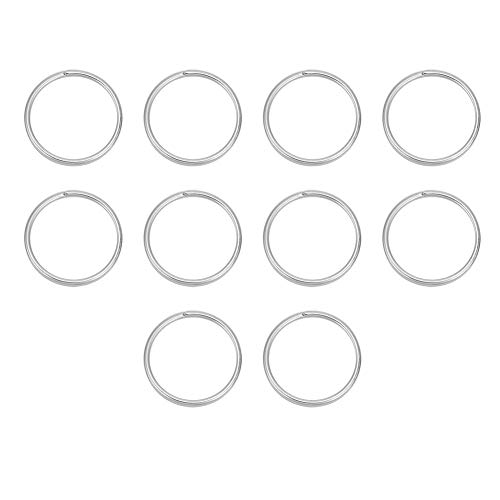 Baxnore 10 PCs 316 Edelstahl -Schlüsselringe, 22 mm Marine Grade Split -Ringe, Hochleistungs -Schlüsselbund -Zubehör für Schlüssel zum Tauchen im Surf Camping im Freien im Freien im Freien Baxnore 10 PCs 316 Edelstahl -Schlüsselringe, 22 mm Marine Grade Split -Ringe, Hochleistungs -Schlüsselbund -Zubehör für Schlüssel zum Tauchen im Surf Camping im Freien im Freien im Freien von Baxnore