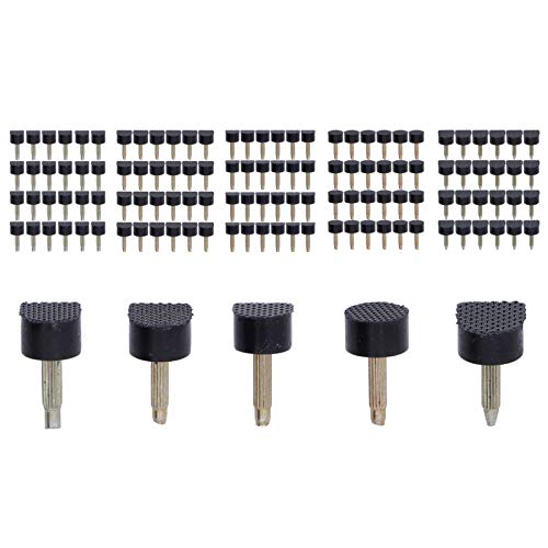 Baxnore 120pcs Premium High Heel Tipps Kappen TPU Polyurethan mit Eisenkern langlebige Non -Slip -Schuh -Reparatur -Kits Ersatztipps für Frauen High Heels Accessoires von Baxnore