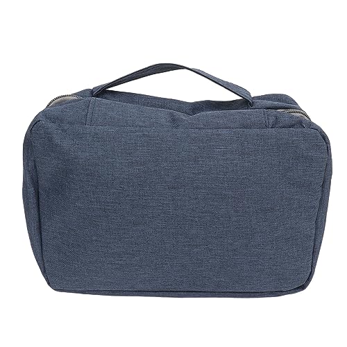 Baxnore Gefaltete Reise-Kulturtasche, Reise-Kulturtasche zum Aufhängen, Kulturtasche zum Aufhängen für Männer und Frauen, kompakte Reise-Kulturtasche für Männer und Frauen (Marineblau) von Baxnore