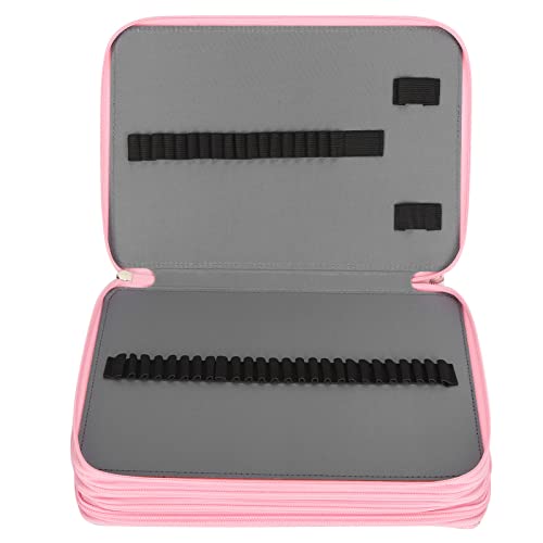 Baxnore Großes Federmäppchen, 220 Fächer, farbige Stift-Organizer-Tasche, 4-lagiger Stifthalter mit Reißverschluss, Stifthalter mit großer Kapazität, Stifttasche für Erwachsene (Stiftung stieg) Baxnore Großes Federmäppchen, 220 Fächer, farbige Stift-Organizer-Tasche, 4-lagiger Stifthalter mit Reißverschluss, Stifthalter mit großer Kapazität, Stifttasche für Erwachsene (Stiftung stieg) von Baxnore