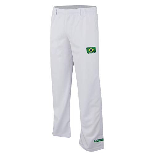 Bay Capoeira Hose weiß Uni (180 (L)) von Bay Sports