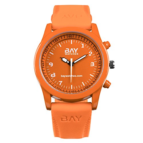 Bay watches – Analog Armband Uhr für Frau und Mann Orange South Beach Bay watches – Analog Armband Uhr für Frau und Mann Orange South Beach von Bay watches