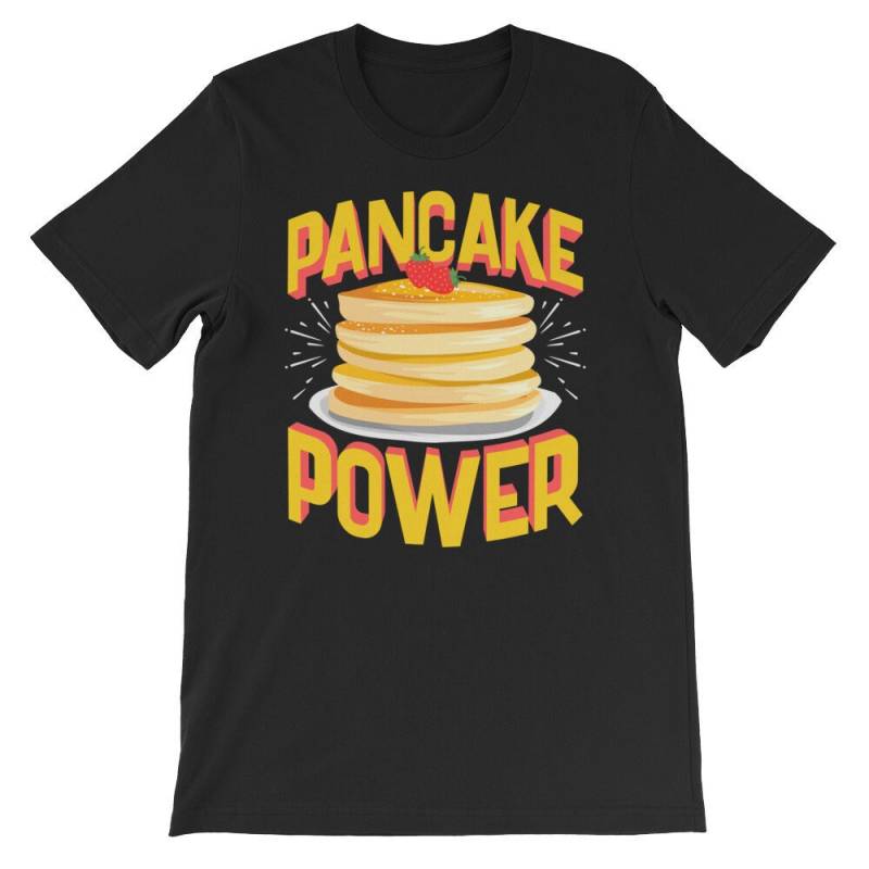 Fitness Tshirt, Pfannkuchen-Power, Lustige Pfannkuchen-Workout, Pfannkuchen-Liebhaber, Fitness-Workout, Gym Shirt, Geschenk Für Pfannkuchen-Liebhaber von BayAreaBotique