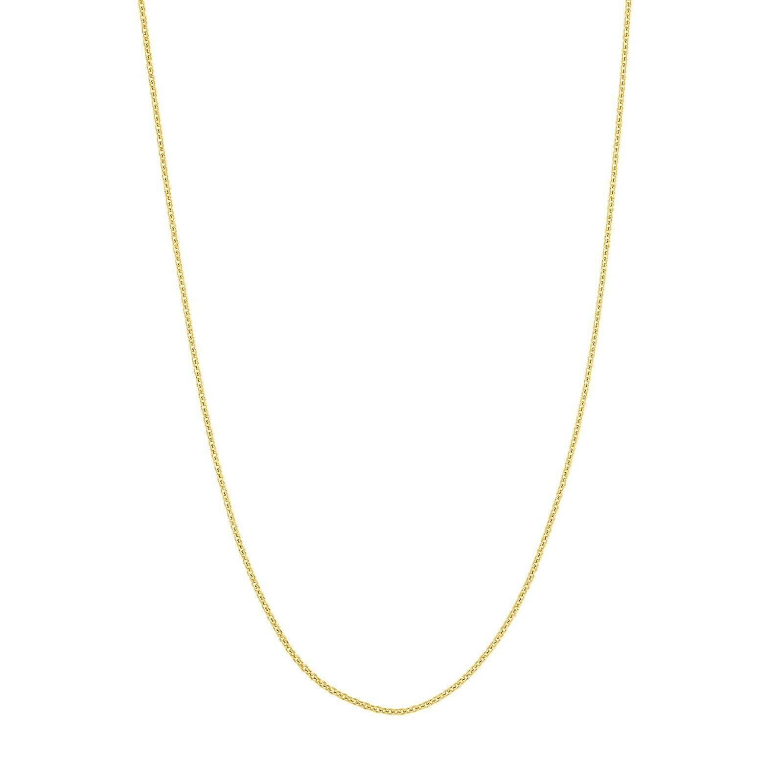 1.05 Mm Diamantschliff Ankerkette Mit Karabiner Verschluss Echt 14K Gelbgold Alle Größen 1.05 Mm Diamantschliff Ankerkette Mit Karabiner Verschluss Echt 14K Gelbgold Alle Größen von GoldumNYC