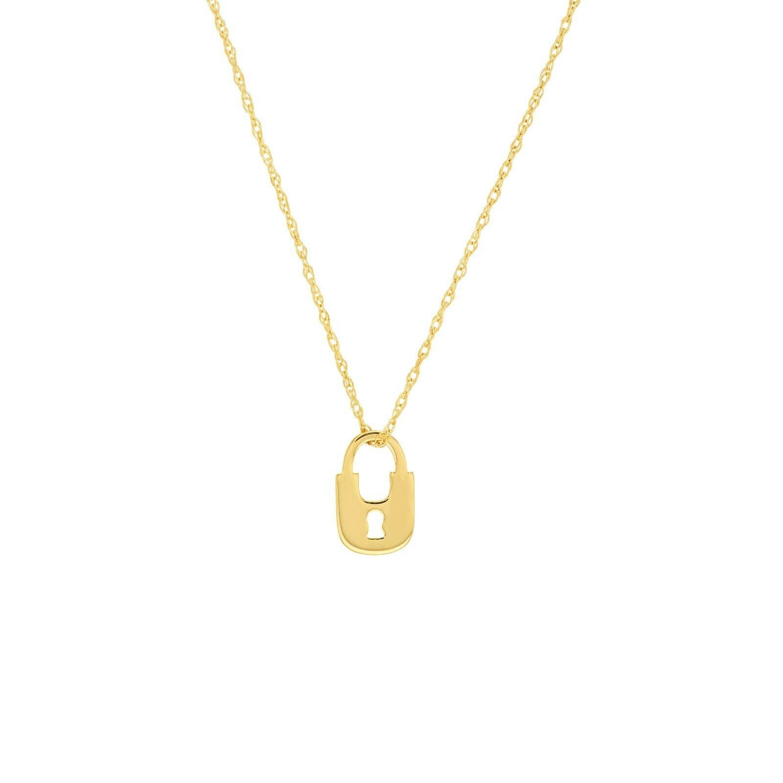 Mini Verschluss Verstellbare Seil Kette Echt 14K Gelbgold Bis 18" von BayamJewelry