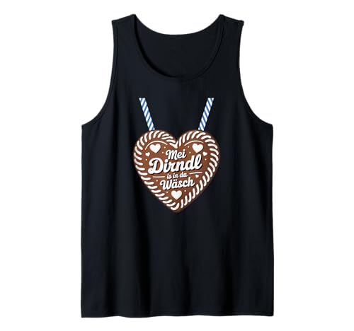 Lebkuchenherz Ohne Dirndl Tank Top Lebkuchenherz Ohne Dirndl Tank Top von Bayerischer Humor und Herz