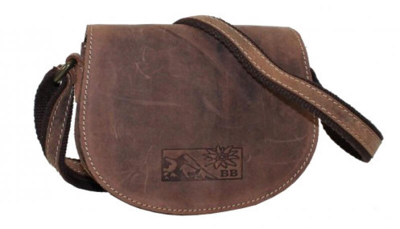 Bayern Bag - Hunter Collection Bayern Bag Schultertasche klein echt Rindleder braun Braun von Bayern Bag