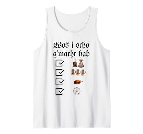 Dirndl und Hose für den perfekten Volksfest Look Tank Top von Bayern Trachtenmode für Volksfest und Bierzelte