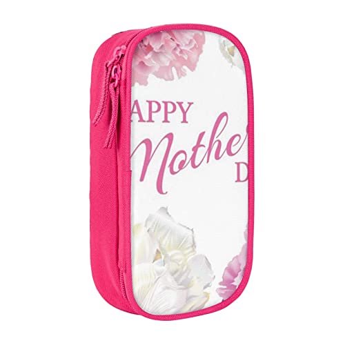 Federmäppchen mit Aufschrift "Happy Mother's Day", großes Fassungsvermögen, Federmäppchen für Erwachsene, Büro, Arbeit von Baykay