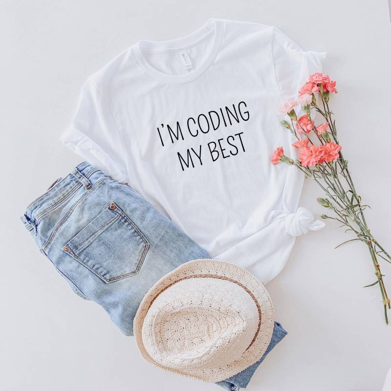 Ich Programmiere Mein Bestes Shirt Lustiges Programmier-Liebhaber-Geschenk Computer T-Shirt Code Web-Shirt von BaylineWear