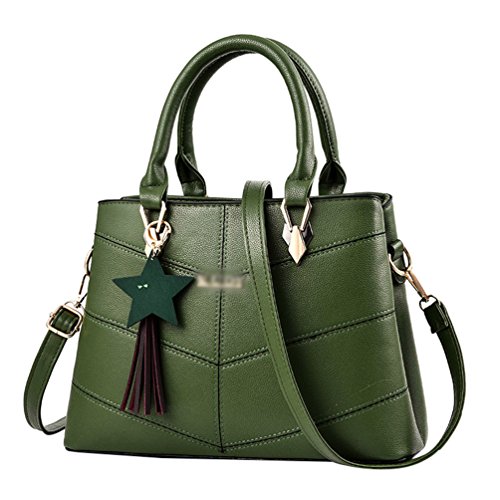 Baymate PU Leder Handtaschen Tasche Casual Umhängetaschen Schultertasche für Damen von Baymate