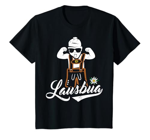 Trachtenshirt Lausbua Shirt Bayern Tirol Baby Jungen Lausbub T-Shirt von Bayrischer Lausbua lustig