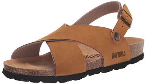 Bayton Damen Multistrap Sandale mit Mehreren Riemen, Hellbraun, 40 EU von Bayton